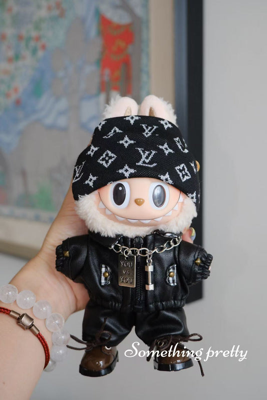 LABUBU CLOTH BLACK LV SET 0009